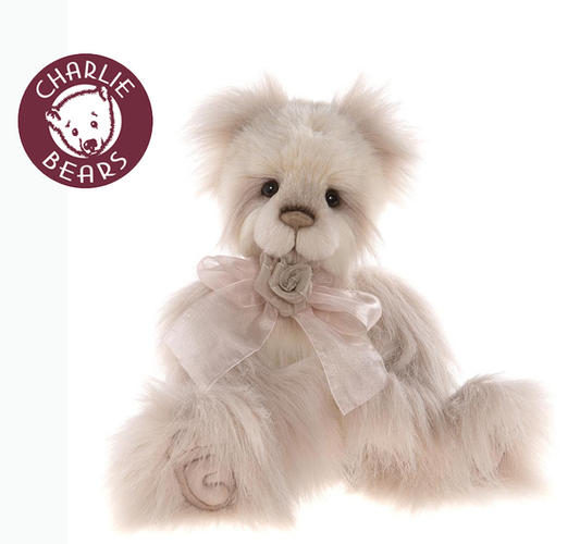 Pajama Party Dusty Pink Charlie Bear - SOLD OUT
