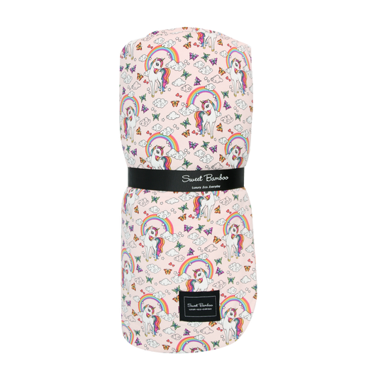 Rainbow Bright Cloud Blanket