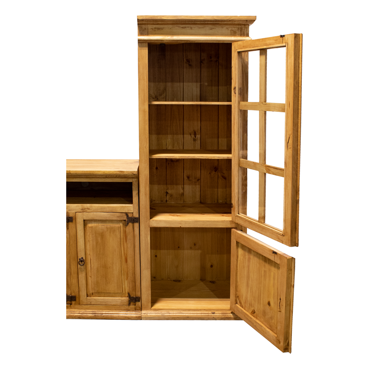 Santa Rita Rustic Entertainment Center