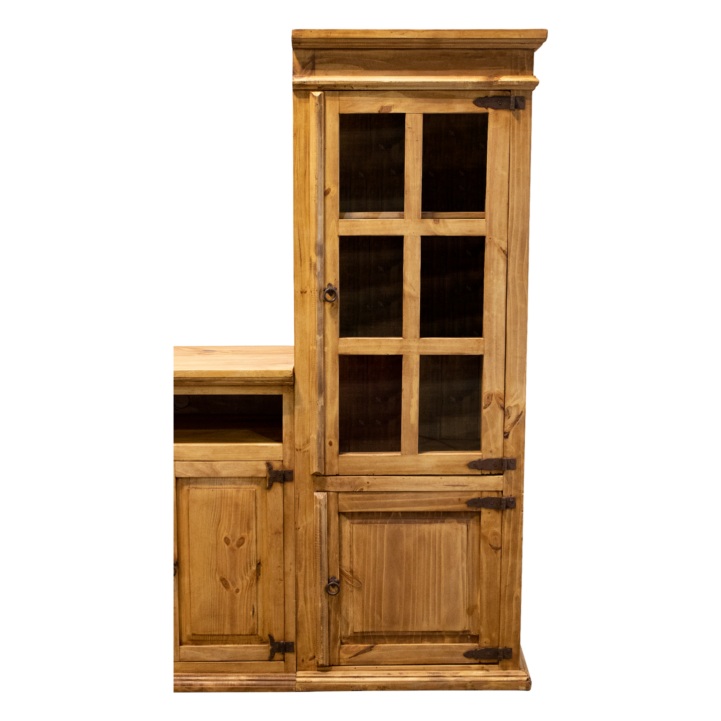 Santa Rita Rustic Entertainment Center