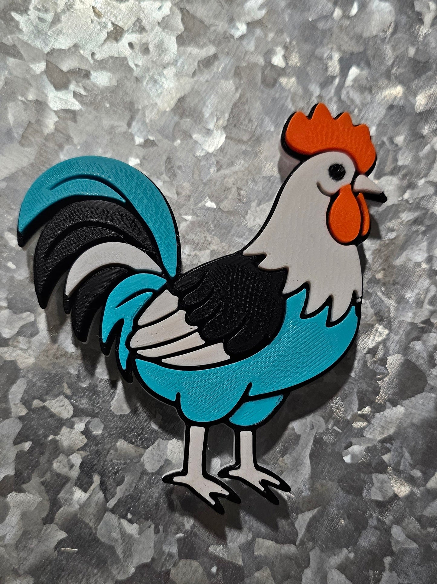 3d Farm Animal Cow Horse Tractor Magnets - Build your own farm - choice of styles