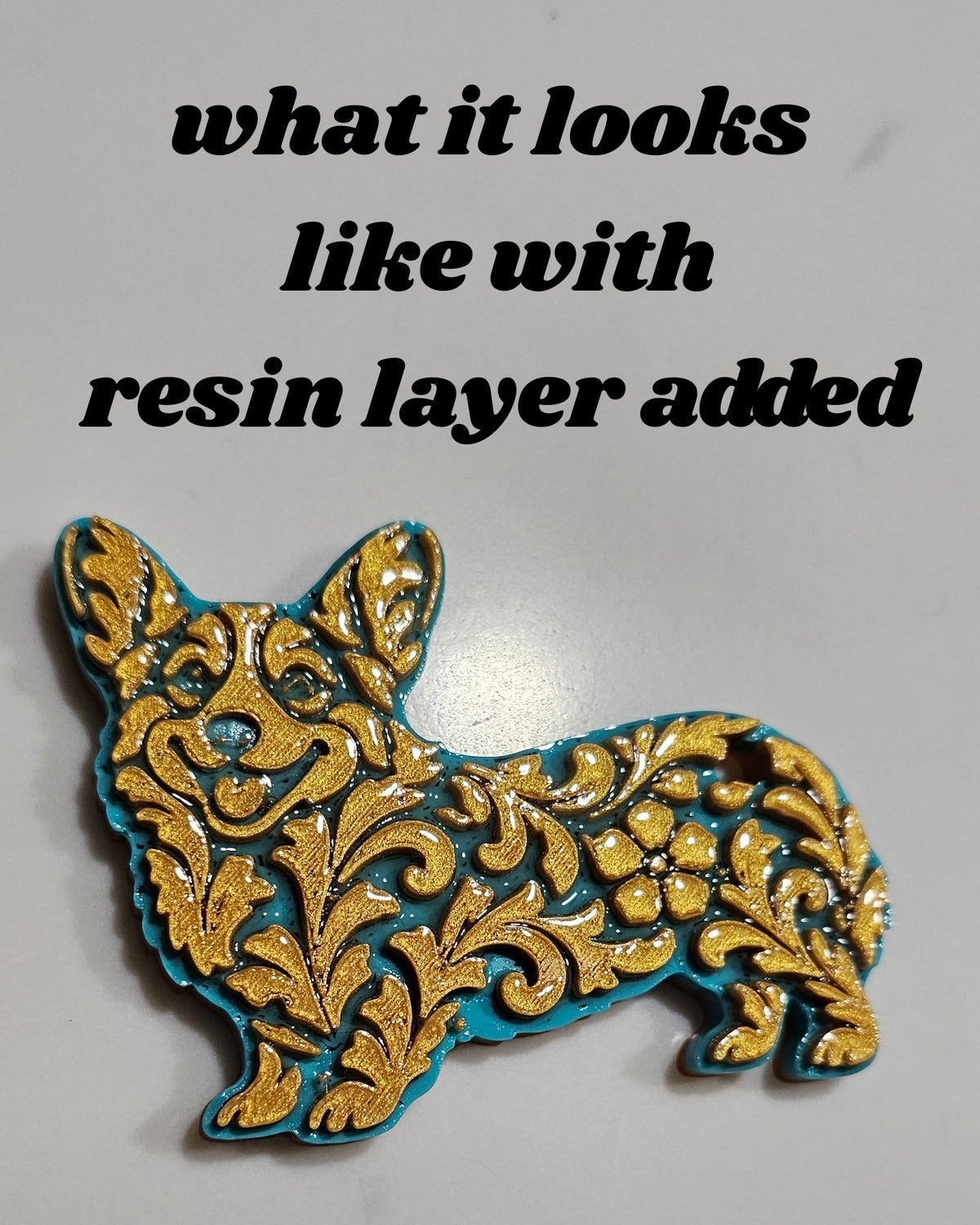 3D Print Chihuahua Tooled Keychain Made in America