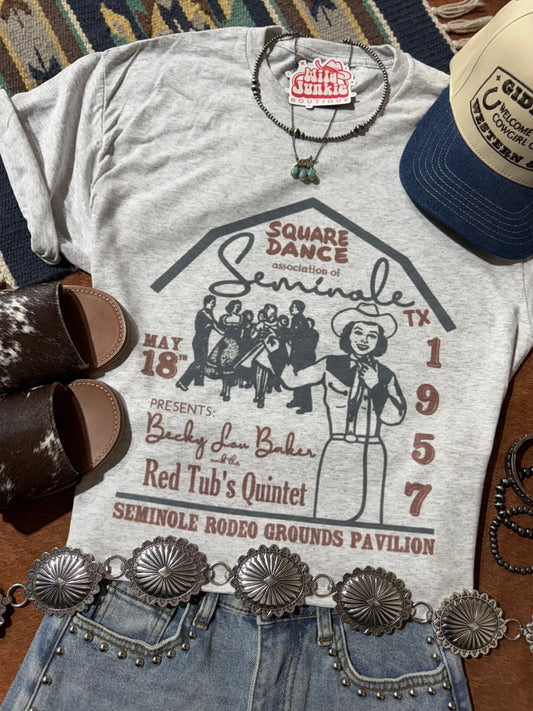 Square Dance Seminole Heritage Graphic Tee