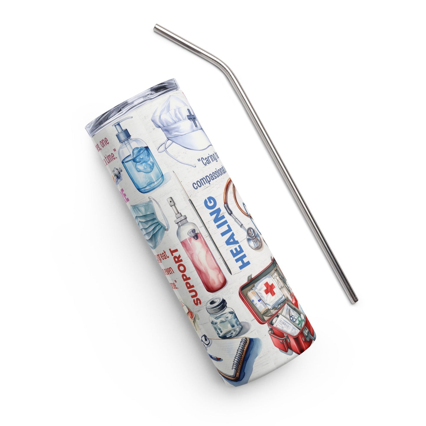 Nurse Life Lifestyle Stainless steel tumbler