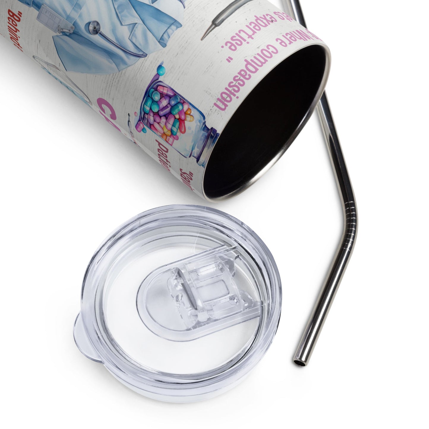 Nurse Life Lifestyle Stainless steel tumbler