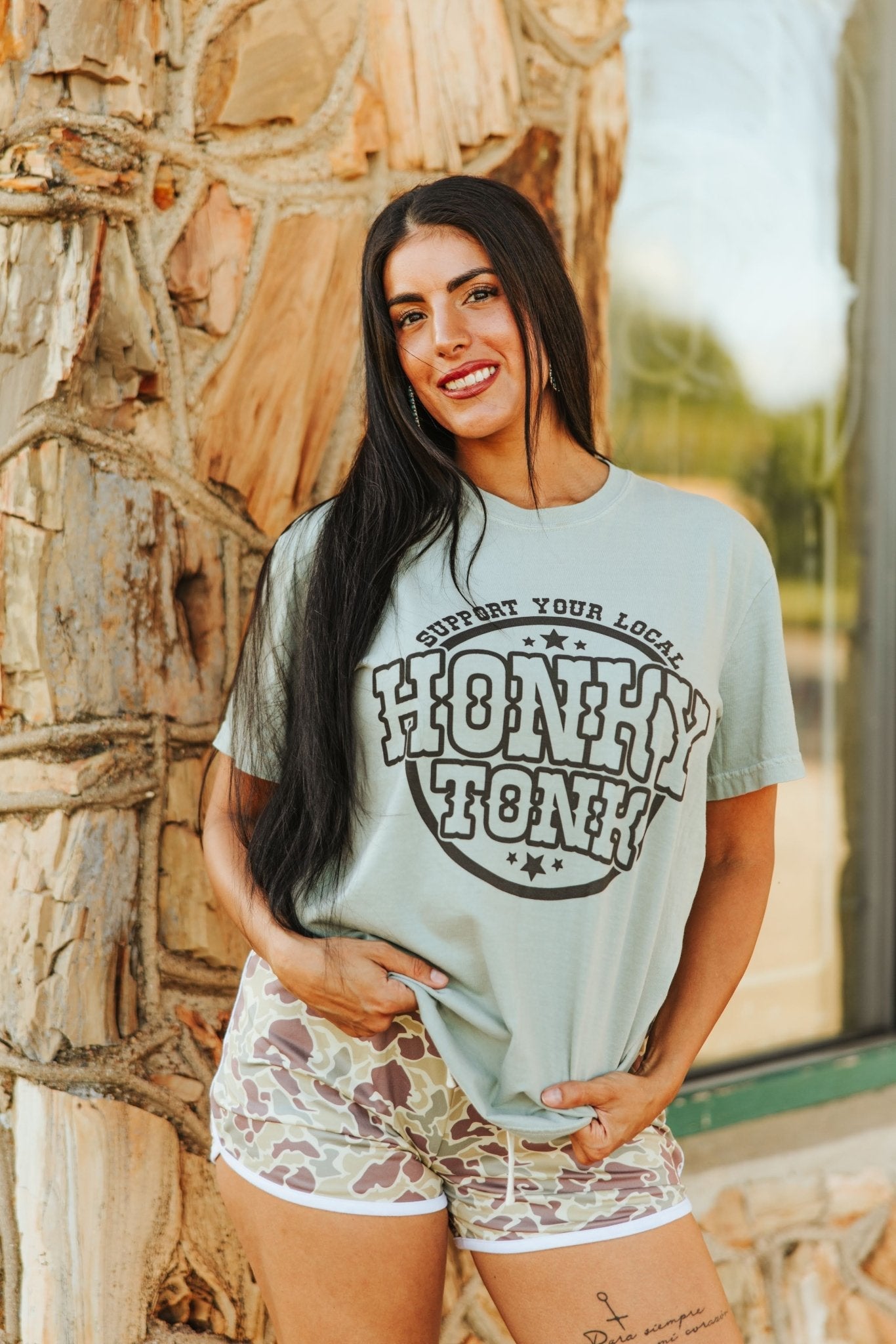 Support Local Honky Tonk Graphic Tee