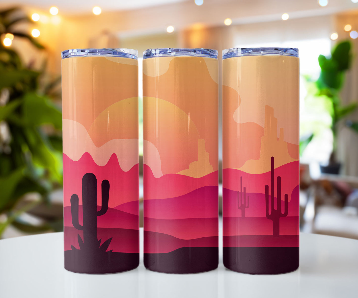Southwest Style Stainless Steel Tumblers 20 oz