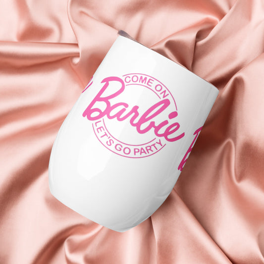 Barbie Wine tumbler