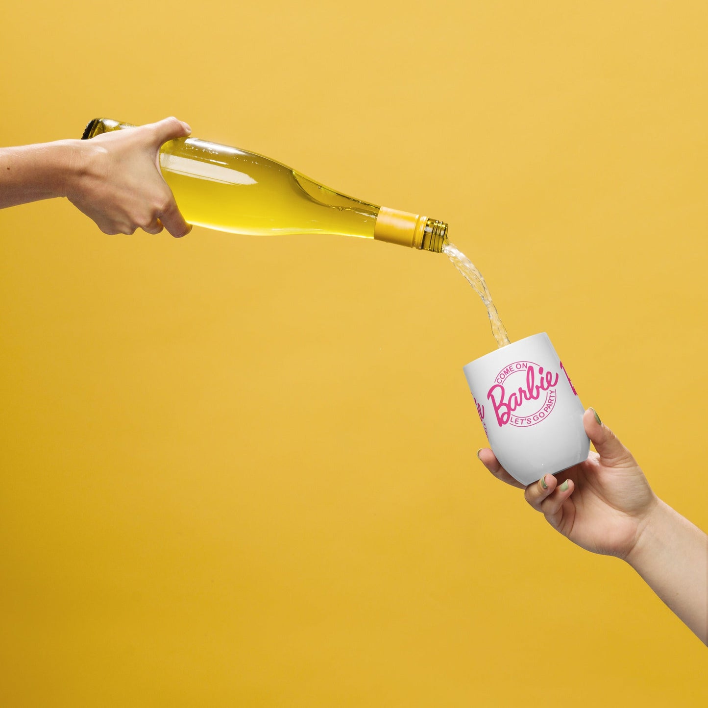Barbie Wine tumbler