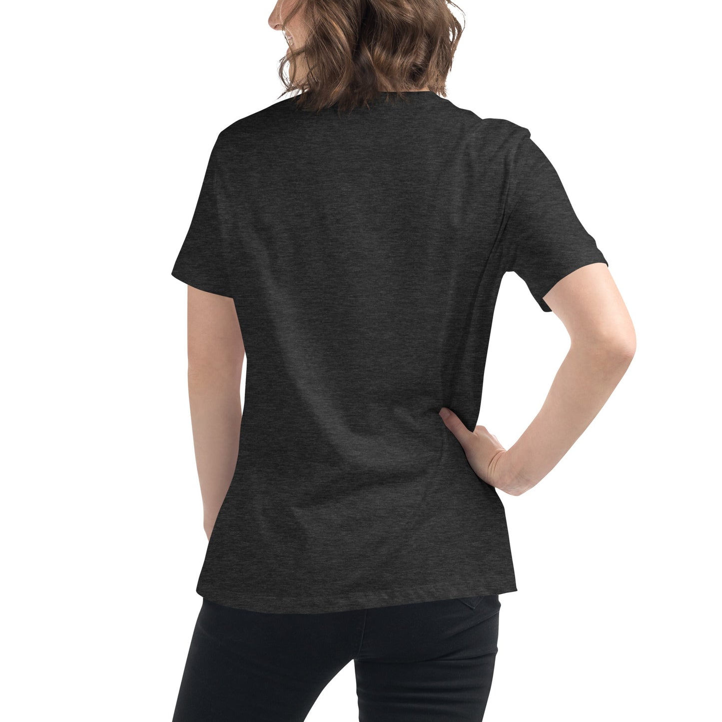 Man I feel like a Bride Bachelorette Bride Gift Women's Relaxed T-Shirt - Dark Colors White Text