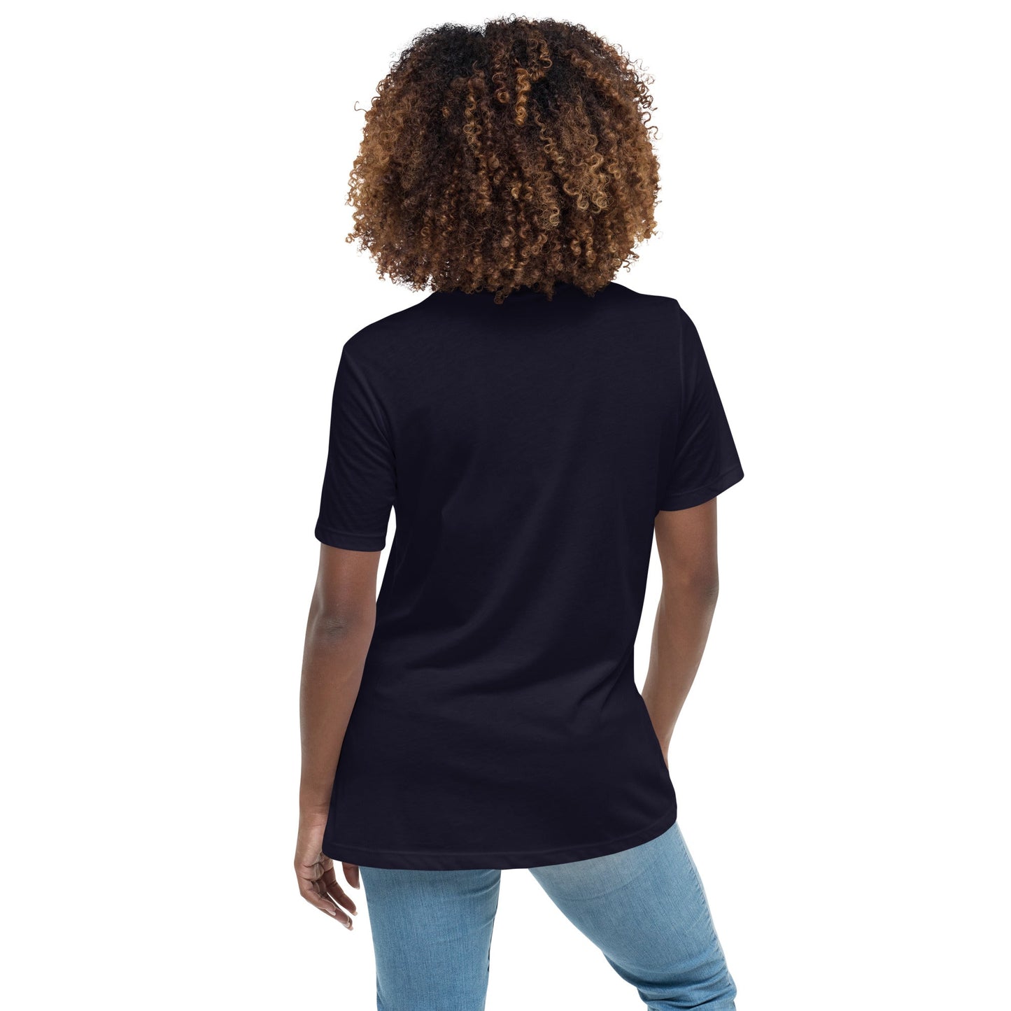 Man I feel like a Bride Bachelorette Bride Gift Women's Relaxed T-Shirt - Dark Colors White Text