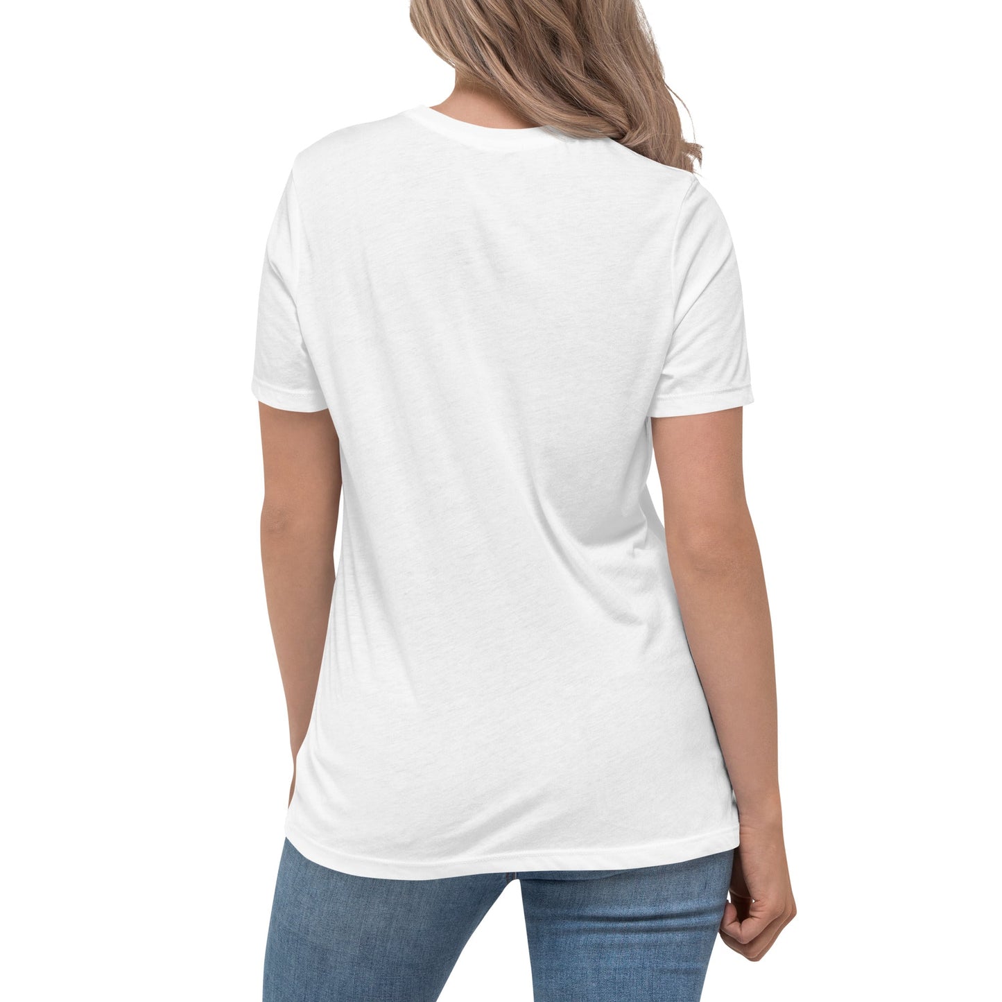 Man I feel like a Bride Bachelorette Bride Gift Women's Relaxed T-Shirt - Light Colors White Text