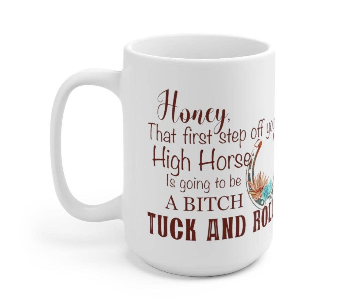 Honey Tuck and Roll Coffee Mug