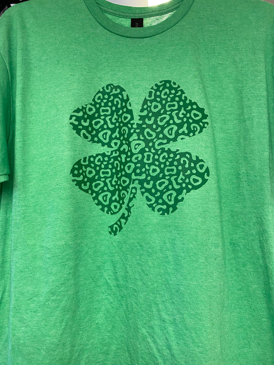 Green Shamrock Short Sleeve