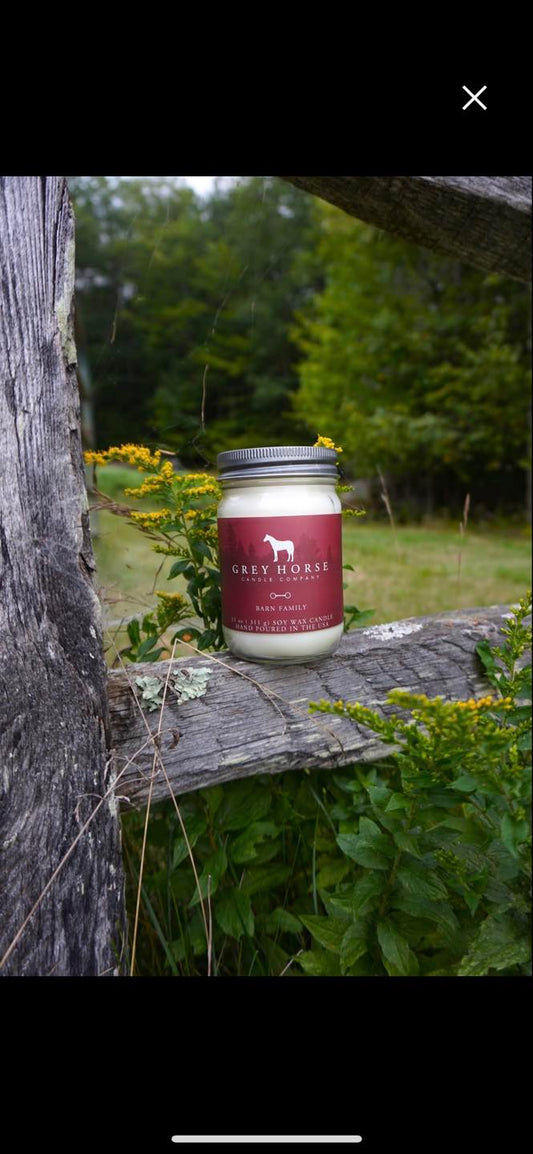 Grey Horse Barn Family Soy Candle